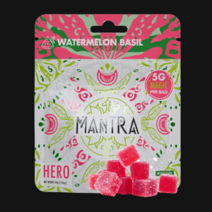 Mantra Hero Gummies: Watermelon Basil